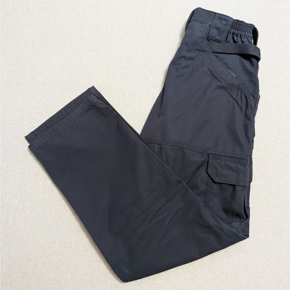 5.11 Tactical Men's Pants Dark Navy 30x32 Cargo Ripstop Work Duty Workwear